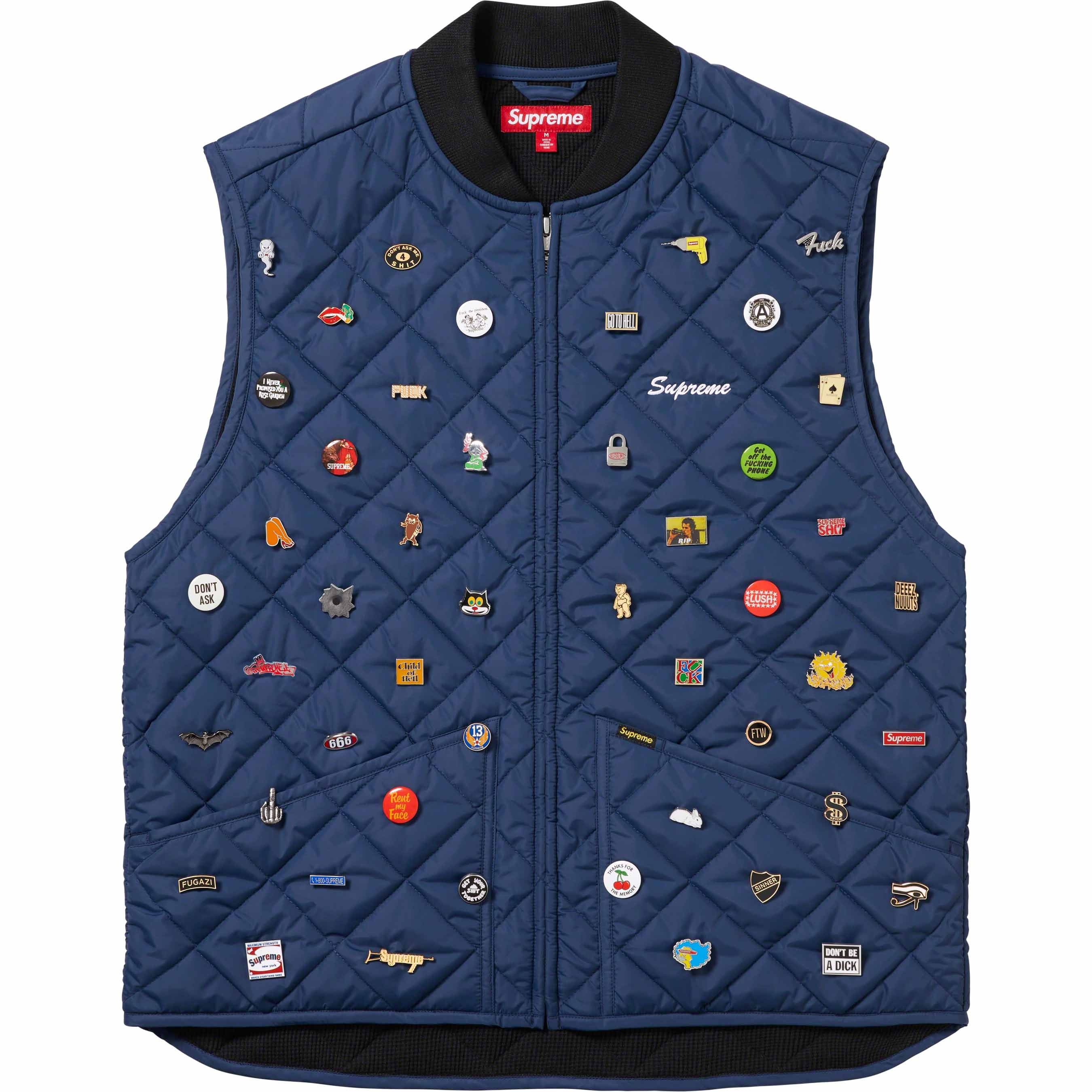 Pins Quilted Work Vest view 14